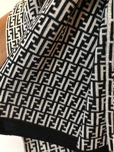 ebay fendi scarf|fendi authentication scarves.